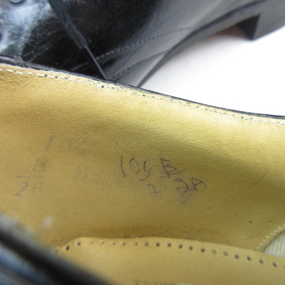 VTG Mid Century Men's Brogues Oxford Leather Shoes - Picture 11 of 14